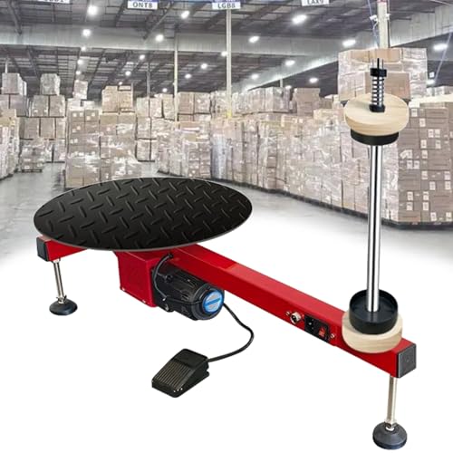 Elektrische Paletten-Stretch-Verpackungsmaschine, Hochgeschwindigkeits-50 U/min, für sicheres Verpacken von Kartons und Kisten von Generisch