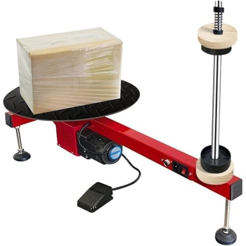 Elektrische Palettenverpackungsmaschine mit Drehteller für schnelleres, effizienteres Verpacken in Fabriken und Lagern Elektrische Palettenverpackungsmaschine mit Drehteller für schnelleres, effizienteres Verpacken in Fabriken und Lagern von Generisch