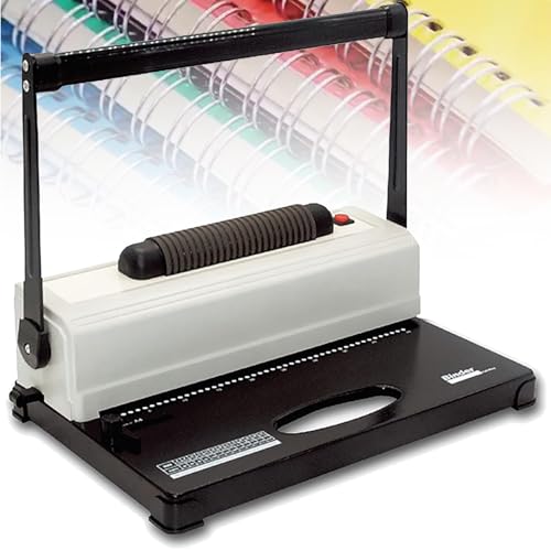 Elektrische Spulenstanzmaschine Kammbinder 46-Loch A4 Auto Rapid Hefter 250 Blatt Kapazität Effiziente Dokumentenbindelösung Elektrische Spulenstanzmaschine Kammbinder 46-Loch A4 Auto Rapid Hefter 250 Blatt Kapazität Effiziente Dokumentenbindelösung von Generisch