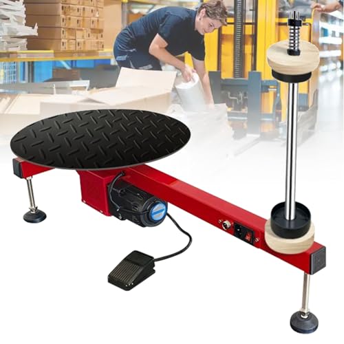 Elektrische Stretchfolien-Verpackungsmaschine, Hochgeschwindigkeits-50 U/min, 40 cm Drehteller für effiziente Kartonverpackung von Generisch