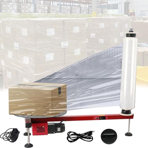 Elektrische Stretchfolienspendermaschine, tragbares Verpackungswerkzeug für effiziente Palettenverpackung und Versand von Generisch