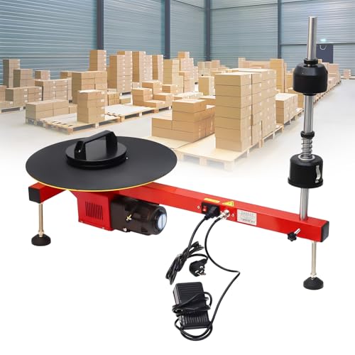 Elektrische Stretchfolienspendermaschine für effiziente Palettenverpackung, ideal für Industrieverpackungen und sicheren Transport Elektrische Stretchfolienspendermaschine für effiziente Palettenverpackung, ideal für Industrieverpackungen und sicheren Transport von Generisch