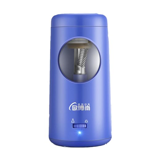 Elektrischer Bleistiftspitzer, USB-/Batteriebetrieb, für Bleistifte/Buntstifte mit 8 mm oder größer als 45 mm, superscharf und schnell, mit hoher Kapazität, Basteltische Für Erwachsene (C, One Size) von Generisch