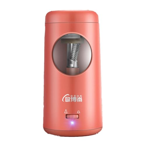 Elektrischer Bleistiftspitzer, USB-/Batteriebetrieb, für Bleistifte/Buntstifte mit 8 mm oder größer als 45 mm, superscharf und schnell, mit hoher Kapazität, Basteltische Für Erwachsene (D, One Size) von Generisch