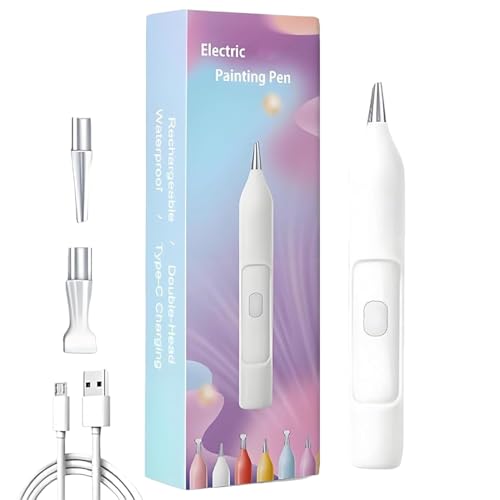 Elektrischer Diamond Paint Stift, Vakuum Diamond Paint Stift, Diamond Painting Zubehör,mit 2 Ersatztipps, Vakuumadsorptionshandwerksprojekthersteller Tragbar Für Erwachsene, Kinder von Generisch