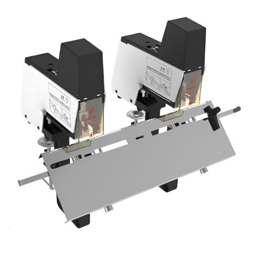 Elektrischer Doppelkopf-Sattelhefter mit Fußpedal, 9-fach einstellbare Kraft, bindet bis zu 40 Blatt, ideal für Büro und Schule Elektrischer Doppelkopf-Sattelhefter mit Fußpedal, 9-fach einstellbare Kraft, bindet bis zu 40 Blatt, ideal für Büro und Schule von Generisch