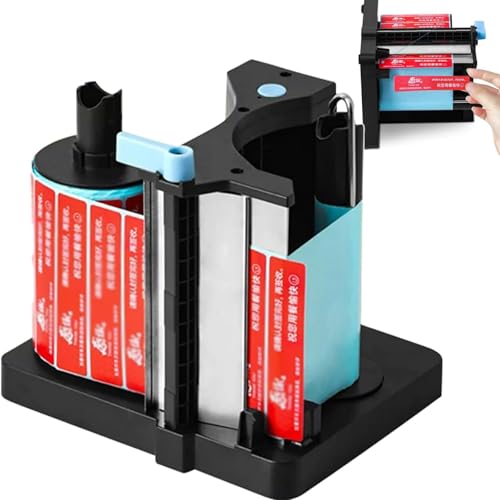 Elektrischer Etikettenspender mit Dual-Sensor, 2-fach einstellbar, automatisches Abziehen für effizientes Etikettieren in Logistik, Supermärkten und Produktionsanlagen von Generisch
