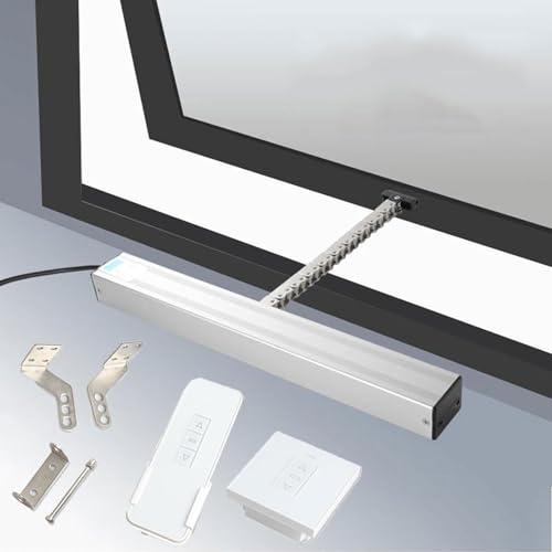 Elektrischer Fensteröffner-Stellantrieb, geräuscharme Kette mit 600N Kraft, einstellbarer Hub für Dachfenster und Dachlüftungen Elektrischer Fensteröffner-Stellantrieb, geräuscharme Kette mit 600N Kraft, einstellbarer Hub für Dachfenster und Dachlüftungen von Generisch