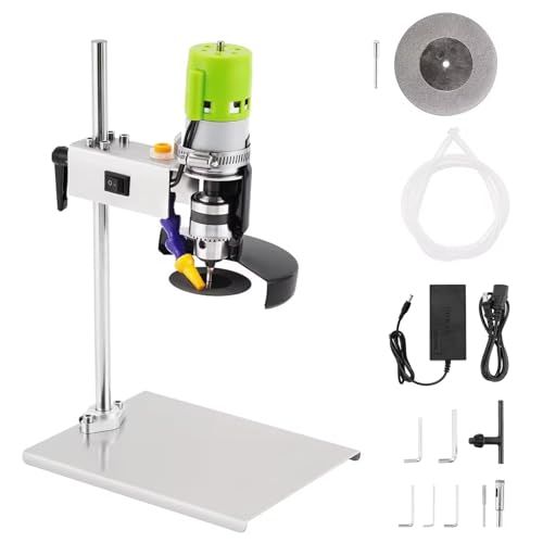 Elektrischer Flaschenschneider, 200 W Glasschneidemaschine mit komplettem Zubehör, hohe Geschwindigkeit 2000-6000 U/min, ideal für Glas, Keramik und Ton, schneidet bis zu 5 mm Dicke Elektrischer Flaschenschneider, 200 W Glasschneidemaschine mit komplettem Zubehör, hohe Geschwindigkeit 2000-6000 U/min, ideal für Glas, Keramik und Ton, schneidet bis zu 5 mm Dicke von Generisch