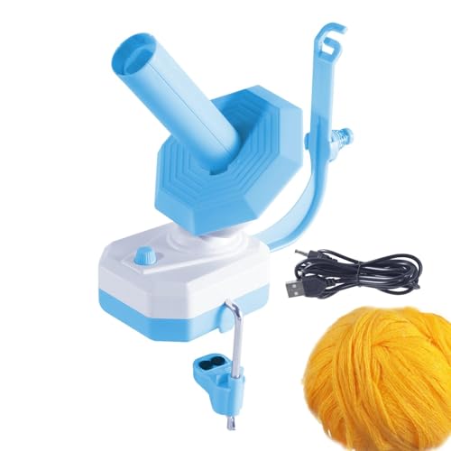 Generisch Elektrischer Garnknäuelwickler - Garnschnurknäuelwickler - Automatischer Wickler zum Häkeln, Garnwolle-Saitenwickler zum Nähen, Häkeln, Stricken - ABS Material Generisch Elektrischer Garnknäuelwickler - Garnschnurknäuelwickler - Automatischer Wickler zum Häkeln, Garnwolle-Saitenwickler zum Nähen, Häkeln, Stricken - ABS Material von Generisch