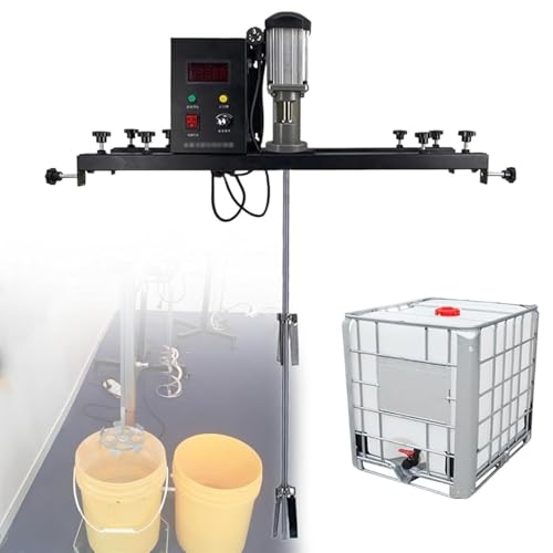 Elektrischer IBC-Eimermischer mit 980 W Leistung, 0-3000 U/min, freie Geschwindigkeitseinstellung, ultra-leiser Betrieb bei 45 Dezibel, ideal zum Auflösen und Rühren von Tinte Elektrischer IBC-Eimermischer mit 980 W Leistung, 0-3000 U/min, freie Geschwindigkeitseinstellung, ultra-leiser Betrieb bei 45 Dezibel, ideal zum Auflösen und Rühren von Tinte von Generisch