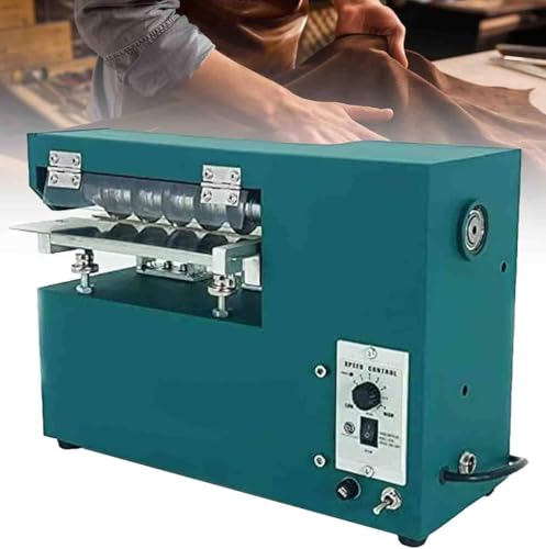 Elektrischer Ledergürtelschneider, einstellbare Geschwindigkeit 1600 U/min, 20 cm breit, zum Basteln von Taschen, Schuhen und Kunstprojekten von Generisch