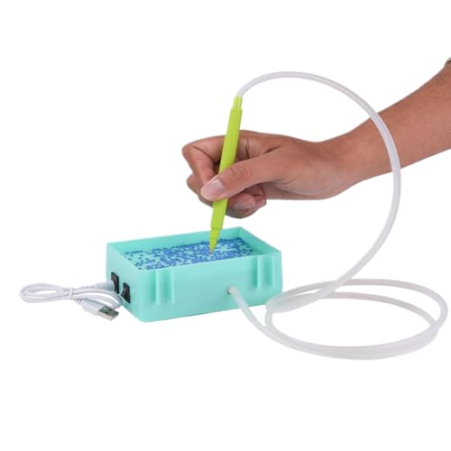 Elektrischer Malerei, Maler Vakuum kunststift, kunstmalerei Stift mit Vakuumpumpe, Elektrisches Saug, Handwerksbehörden für Sticken, Zeichnen, Hobbyhandwerk von Generisch