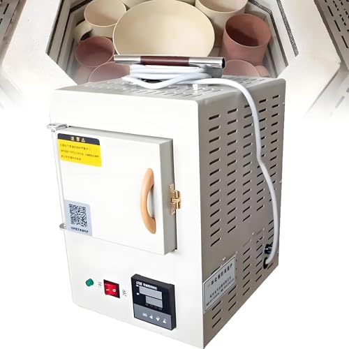 Elektrischer Muffelofen for das Labor, 1000 °C integrierter geschlossener Laborofen mit hoher Temperatur und Programmsteuerung, 1,5 kW kompaktes Tischdesign for effizientes Heizen im Labor Elektrischer Muffelofen for das Labor, 1000 °C integrierter geschlossener Laborofen mit hoher Temperatur und Programmsteuerung, 1,5 kW kompaktes Tischdesign for effizientes Heizen im Labor von Generisch