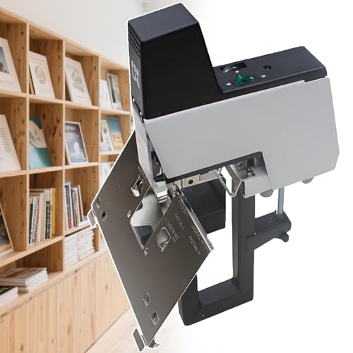 Elektrischer Sattelhefter - Dual Modi, automatische Bindung, 80+ Zyklen/Min, Flachsattelheftung für Büro- und Dokumentenbindung Elektrischer Sattelhefter - Dual Modi, automatische Bindung, 80+ Zyklen/Min, Flachsattelheftung für Büro- und Dokumentenbindung von Generisch