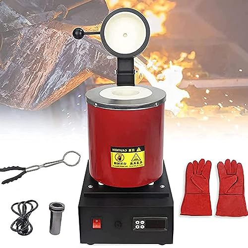 Elektrischer Schmelzofen, automatische digitale Schmelzmaschine für Gold, Silber, Stahl – 1150 ℃, inklusive Graphittiegel, 3 kg Kapazität Elektrischer Schmelzofen, automatische digitale Schmelzmaschine für Gold, Silber, Stahl – 1150 ℃, inklusive Graphittiegel, 3 kg Kapazität von Generisch