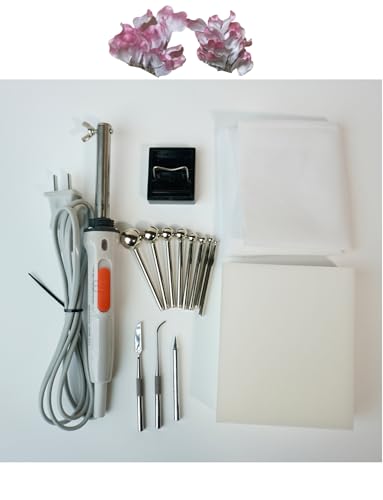 Elektrischer Stoffblumenmacher, Bügelmaschine for künstliche Blumen, Werkzeuge zur Herstellung künstlicher Blumen mit 11 Köpfen, einstellbare Temperatur, DIY-Modellierwerkzeuge for Stoffblumenblätter Elektrischer Stoffblumenmacher, Bügelmaschine for künstliche Blumen, Werkzeuge zur Herstellung künstlicher Blumen mit 11 Köpfen, einstellbare Temperatur, DIY-Modellierwerkzeuge for Stoffblumenblätter von Generisch