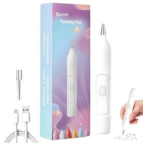 Elektrischer Strass Kunst Malstift,Elektrischer Punktierstift Für Strass Kunst - Vakuumadsorption Handwerk Projektmacher Tragbar Für Erwachsene Und Kinder Elektrischer Strass Kunst Malstift,Elektrischer Punktierstift Für Strass Kunst - Vakuumadsorption Handwerk Projektmacher Tragbar Für Erwachsene Und Kinder von Generisch