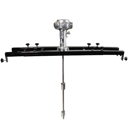 Elektrischer Tankmischer, 1/2 PS, 0–2500 U/min, pneumatische Halterung, Farbrührmaschine, Mischwerkzeug Elektrischer Tankmischer, 1/2 PS, 0–2500 U/min, pneumatische Halterung, Farbrührmaschine, Mischwerkzeug von Generisch