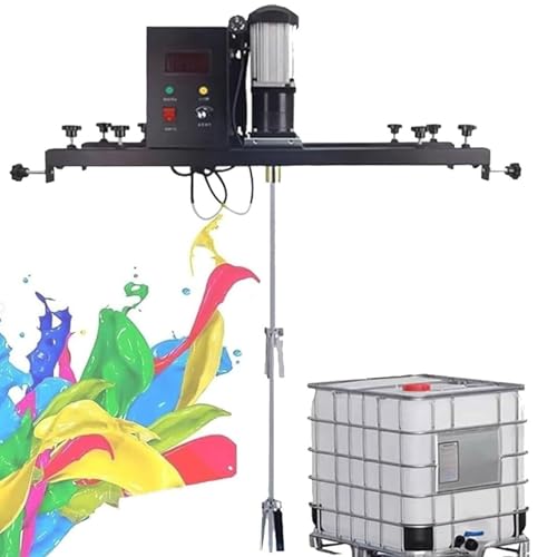 Elektrischer Tankmischer mit Stützaufhänger, 980 W Rührwerk für Farbe, Tinte und chemische Mischung Elektrischer Tankmischer mit Stützaufhänger, 980 W Rührwerk für Farbe, Tinte und chemische Mischung von Generisch