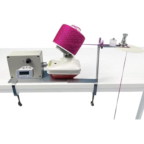 Elektrischer Wollwickler mit Zählwerk, 500 g Wollwickler mit großer Kapazität, Einstellbarer Geschwindigkeit und Rundenzählfunktion, geräuscharm, Haushalts-Strickwollwickler for den Schreibtisch Elektrischer Wollwickler mit Zählwerk, 500 g Wollwickler mit großer Kapazität, Einstellbarer Geschwindigkeit und Rundenzählfunktion, geräuscharm, Haushalts-Strickwollwickler for den Schreibtisch von Generisch