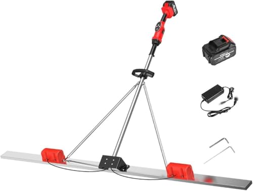 Elektrisches Betonestrich-Vibrationswerkzeug, verstellbar, 150 cm/180 cm, 6000 U/min, für Präzisions-Kantennivellierung, professionelle Betonbearbeitungsausrüstung von Generisch