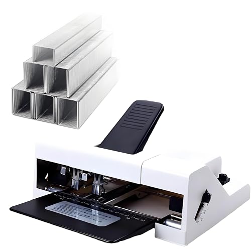 Elektrisches Heftgerät, Doppelkopf-Design für leisen Betrieb, Kapazität 30 Blatt, ideal für schwere Büroaufgaben Elektrisches Heftgerät, Doppelkopf-Design für leisen Betrieb, Kapazität 30 Blatt, ideal für schwere Büroaufgaben von Generisch