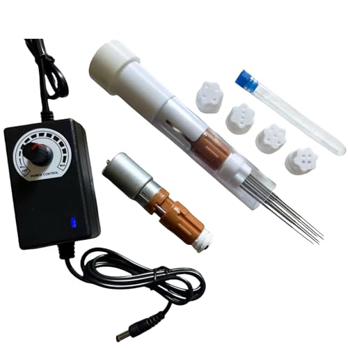Elektrisches Wollfilzwerkzeug mit austauschbarem Motor, perfekt für DIY Handwerk Wollfilzstich, ideal für Anfänger und Profis im Nadelfilzen von Generisch
