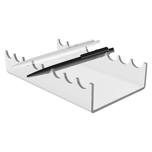 Entzückendes Abtropfgestell für Make-up-Pinsel, Acryl-Trockenhalter, Make-up-Pinselständer, wiederverwendbares Display-Tablett, Schreibtisch-Organizer für Farbstift, Eyeliner und Augenbrauen-Liner von Generisch