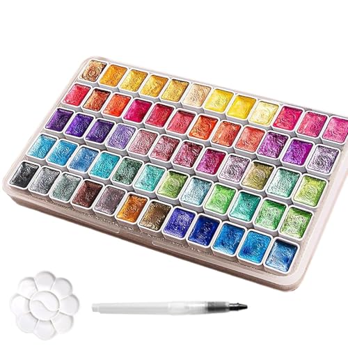 Epoxidharz Farbpigmente,Glitzer Perlpigmente | 60 Farben Schimmer Palette Tragbarer bedarf Für Dekorative Kunstprojekte – Für Anfänger Und Epoxidharz Farbpigmente,Glitzer Perlpigmente | 60 Farben Schimmer Palette Tragbarer bedarf Für Dekorative Kunstprojekte – Für Anfänger Und von Generisch