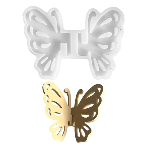 Epoxidharz Schmetterlingsformen - Schmetterlinge werfen | Weiche Silikonformen Schmetterling Ornament für Soja, Seife, Ton, Gips von Generisch