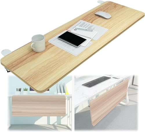 Ergonomische 90° ausziehbare Schreibtischablage, faltbare Tastaturhalterung für Zuhause und Büro, unterstützt Arme schützt die Sicht, kompatibel mit Schubladenplattformen Ergonomische 90° ausziehbare Schreibtischablage, faltbare Tastaturhalterung für Zuhause und Büro, unterstützt Arme schützt die Sicht, kompatibel mit Schubladenplattformen von Generisch