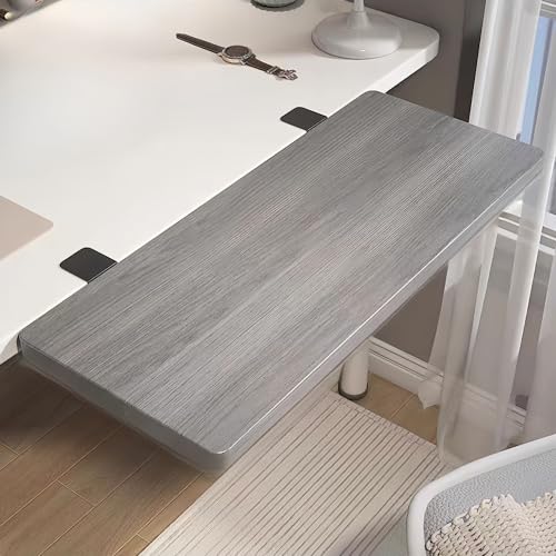 Ergonomische erweiterbare Schreibtischablage, 50 x 20 cm, Computertastatur-Erweiterungsplattform, einfache Installation, verstellbare Höhe, Büro-Schreibtischzubehör Ergonomische erweiterbare Schreibtischablage, 50 x 20 cm, Computertastatur-Erweiterungsplattform, einfache Installation, verstellbare Höhe, Büro-Schreibtischzubehör von Generisch