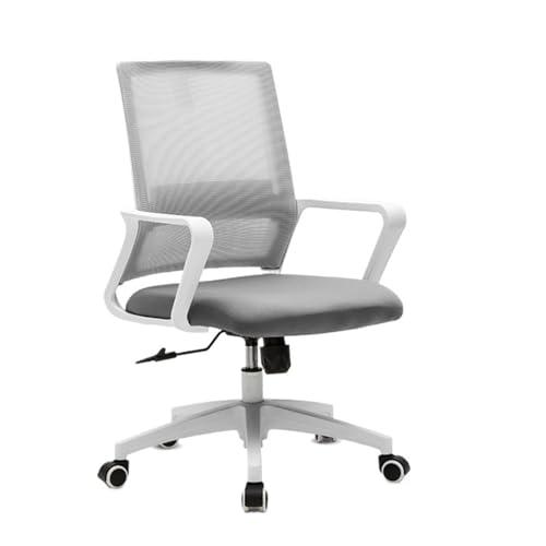 Ergonomischer Bürostuhl – Drehstuhl aus Netzstoff mit bequemer Lendenwirbelstütze für Zuhause und Studium, ideal für Erwachsene und Studenten von Generisch