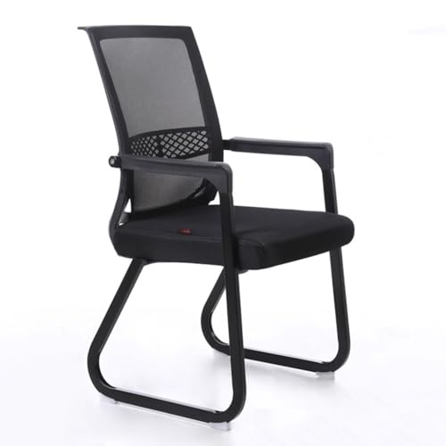 Ergonomischer Bürostuhl aus Netzstoff mit Lendenwirbelstütze, stapelbares Design, ideal für Zuhause und kleine Büros, atmungsaktiv, bequem, höhenverstellbar und stilvoll Ergonomischer Bürostuhl aus Netzstoff mit Lendenwirbelstütze, stapelbares Design, ideal für Zuhause und kleine Büros, atmungsaktiv, bequem, höhenverstellbar und stilvoll von Generisch