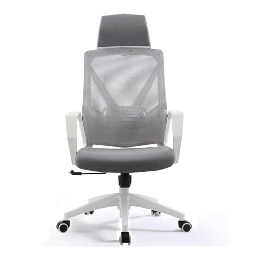 Ergonomischer Bürostuhl aus Netzstoff mit gepolstertem Sitz, verstellbare Armlehnen, Drehrollen, atmungsaktiv, Chefsessel für Zuhause und Büro Ergonomischer Bürostuhl aus Netzstoff mit gepolstertem Sitz, verstellbare Armlehnen, Drehrollen, atmungsaktiv, Chefsessel für Zuhause und Büro von Generisch
