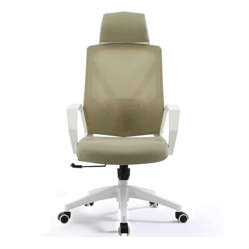 Ergonomischer Bürostuhl aus Netzstoff mit gepolstertem Sitz, verstellbaren Armlehnen und drehbaren Rollen, atmungsaktiver Chefsessel für Zuhause und Büro Ergonomischer Bürostuhl aus Netzstoff mit gepolstertem Sitz, verstellbaren Armlehnen und drehbaren Rollen, atmungsaktiver Chefsessel für Zuhause und Büro von Generisch