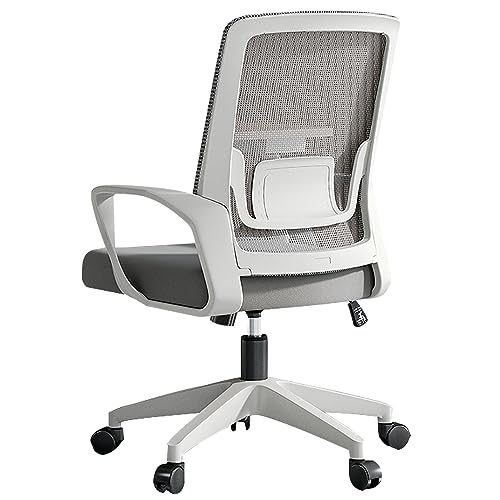 Ergonomischer Bürostuhl mit Lendenwirbelstütze und atmungsaktivem Netzstoff – Chefdrehstuhl für Zuhause oder Büro von Generisch