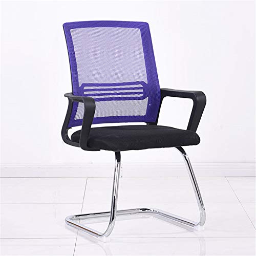 Ergonomischer Chefsessel mit mittlerer Rückenlehne, Netzstoff, Schreibtischstuhl mit Armstütze, für Zuhause und Schule, verstellbare Höhe, 57 x 50 x 58 cm, stilvolles und bequemes Sitzen (Farbe: E) von Generisch