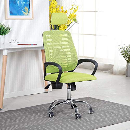 Ergonomischer Gaming-Stuhl mit Lendenwirbelstütze und Kopfstütze, hohe Rückenlehne, Netzstoff, Bürostuhl für Zuhause, Arbeitszimmer und Schlafzimmer Komfort von Generisch