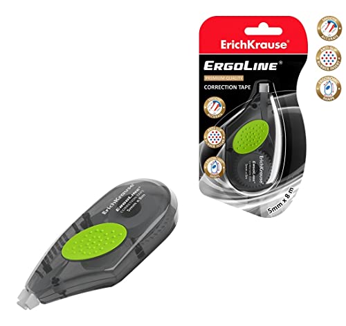 ErichKrause® Korrekturband ErgoLine, 5mm x 8m - 3er Pack von Generisch
