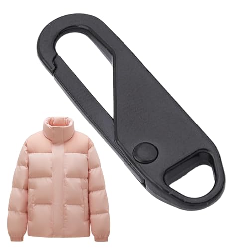 Ersatz-Reißverschlussschieber – Metall-Reißverschluss-Griff-Reparatur, abnehmbare Reißverschluss-Zuglaschen für Jacken, Mäntel, Stiefel, Rucksäcke, Kapuzenpullover Ersatz-Reißverschlussschieber – Metall-Reißverschluss-Griff-Reparatur, abnehmbare Reißverschluss-Zuglaschen für Jacken, Mäntel, Stiefel, Rucksäcke, Kapuzenpullover von Generisch