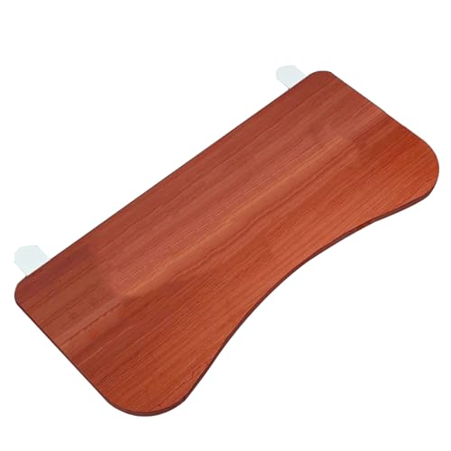 Erweiterbare Schreibtischablage, 90° klappbar, Tastaturablage mit C-Klemme, ohne Bohren, Tastaturstützarm und Ellenbogenstütze, Braun, 55 cm, ideal für Heimbüro Erweiterbare Schreibtischablage, 90° klappbar, Tastaturablage mit C-Klemme, ohne Bohren, Tastaturstützarm und Ellenbogenstütze, Braun, 55 cm, ideal für Heimbüro von Generisch