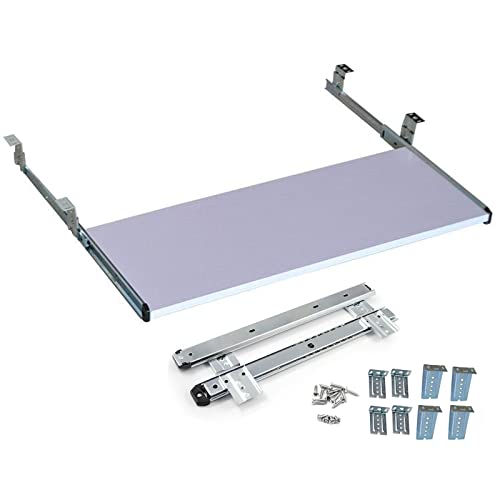 Erweiterbare Schreibtischablage unter dem Schreibtisch, Tastaturablage mit Armlehne, Büro-Computertisch, einfache Installation für Tippen und Spielen Erweiterbare Schreibtischablage unter dem Schreibtisch, Tastaturablage mit Armlehne, Büro-Computertisch, einfache Installation für Tippen und Spielen von Generisch