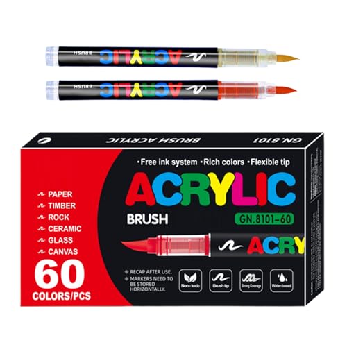 Es hat eine Vielseitigkeit, um den Einsatz auf Acrylmarker-Sets zu ermöglichen, wasserdichte Acryl-Bezahlung, Leinwand, Holz, Stein usw. Diese Marker sind professionelle Maler und Prim-Marker von Generisch