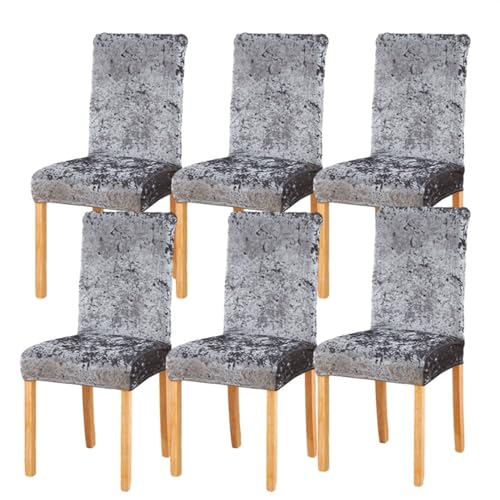 Esszimmerstuhlhussen aus Pannesamt, abnehmbar, waschbar, superweich, für Hochzeit, Party, Esszimmer und Heimdekoration, Größe 8, Rosa Esszimmerstuhlhussen aus Pannesamt, abnehmbar, waschbar, superweich, für Hochzeit, Party, Esszimmer und Heimdekoration, Größe 8, Rosa von Generisch