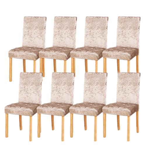 Esszimmerstuhlhussen aus Pannesamt, dehnbar, abnehmbar, waschbar, superweich, Sitzschoner für Hochzeit, Party, Esszimmer, Dekoration, Rosa, Größe 8 Esszimmerstuhlhussen aus Pannesamt, dehnbar, abnehmbar, waschbar, superweich, Sitzschoner für Hochzeit, Party, Esszimmer, Dekoration, Rosa, Größe 8 von Generisch
