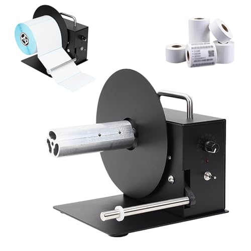 Etikettenaufwickelmaschine – automatischer Aufwickler, Kernbereich 38/76 mm, einstellbare Geschwindigkeit, vorwärts und rückwärts für Bekleidungslogistik Etikettenaufwickelmaschine – automatischer Aufwickler, Kernbereich 38/76 mm, einstellbare Geschwindigkeit, vorwärts und rückwärts für Bekleidungslogistik von Generisch