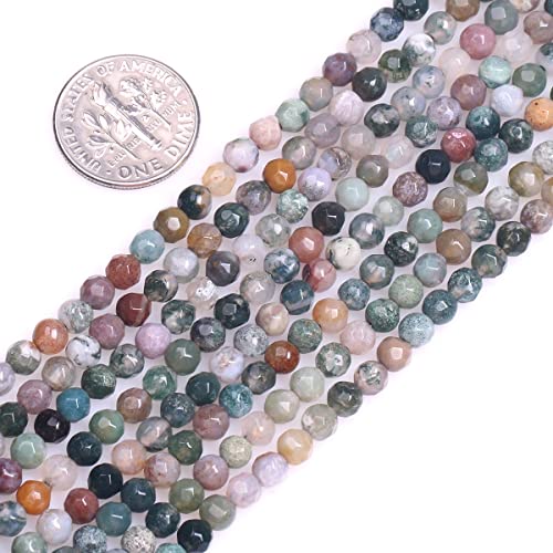 Eu9-k10694 indischer Achat, facettierter Naturstein, runde Perlen, Halbedelstein, lose Perlen für Schmuckherstellung, 38,1 cm, Perlenstrang, DIY, Handarbeit, Bastelbedarf, 4 mm Eu9-k10694 indischer Achat, facettierter Naturstein, runde Perlen, Halbedelstein, lose Perlen für Schmuckherstellung, 38,1 cm, Perlenstrang, DIY, Handarbeit, Bastelbedarf, 4 mm von Generisch