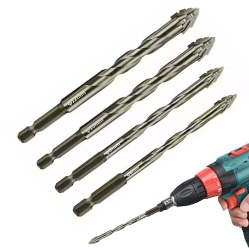 Exzenterbohrer mit hoher Festigkeit, Exzenterbohrer hart - Exzenterbohrer Zahn zu Kante - Elektrische Bohrer für Glas, Keramik, Fliesen, Zement Exzenterbohrer mit hoher Festigkeit, Exzenterbohrer hart - Exzenterbohrer Zahn zu Kante - Elektrische Bohrer für Glas, Keramik, Fliesen, Zement von Generisch